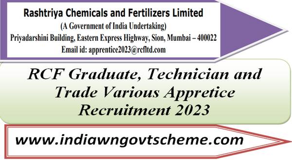 RCF Graduate, Technician and Trade Various Appretice Recruitment 2023