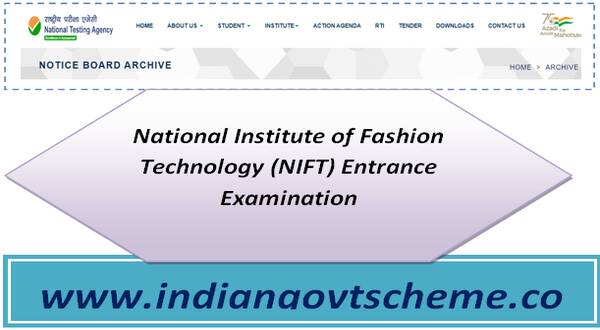 National Institute of Fashion Technology (NIFT) Entrance Examination