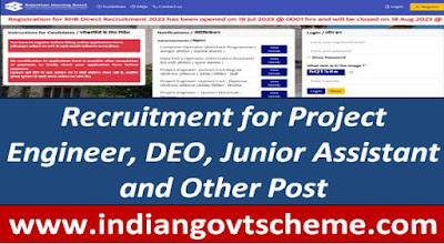 Recruitment+for+Project+Engineer+DEO+Junior+Assistant+and+Other+Post Recruitment for Project Engineer, DEO, Junior Assistant and Other Post
