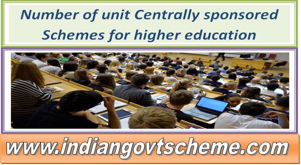 number_of_unit_centrally_sponsored_schemes_for_higher_education