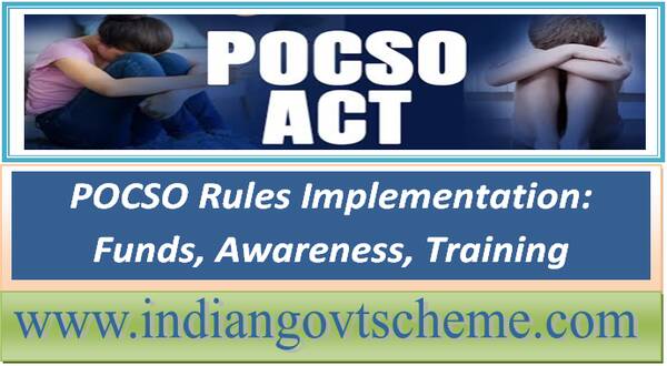 pocso_rules_implementation_funds_awareness_training