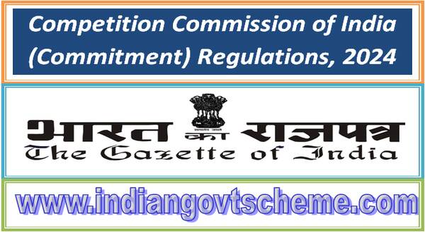 Competition Commission of India (Commitment) Regulations, 2024