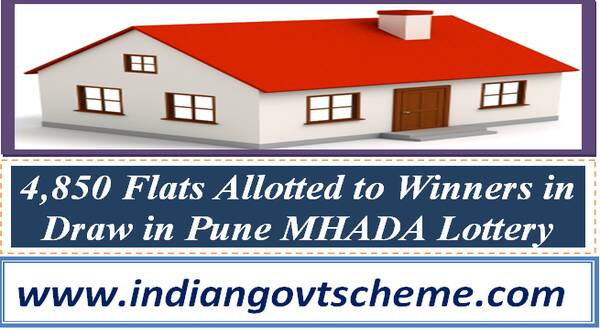 Housing Scheme : 4,850 Flats Allotted to Winners in Draw in Pune MHADA Lottery