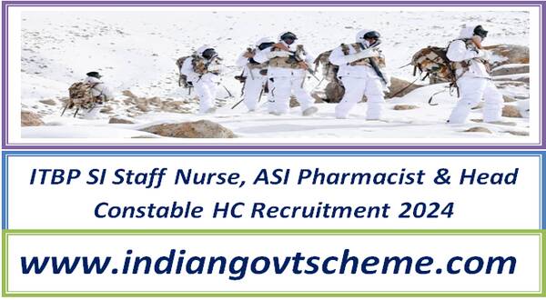 itbp_si_staff_nurse_asi_pharmacist_&_head_constable_hc_recruitment_2024