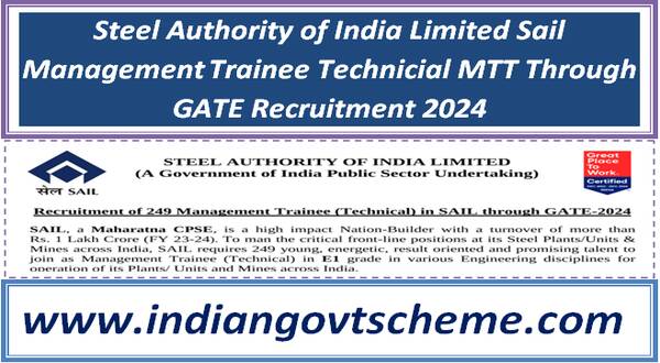 steel_authority_of_india_limited_sail_management_trainee_technicial_mtt_through_gate_recruitment_2024