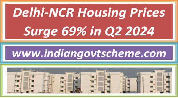 Delhi-NCR Housing Prices Surge 69% in Q2 2024