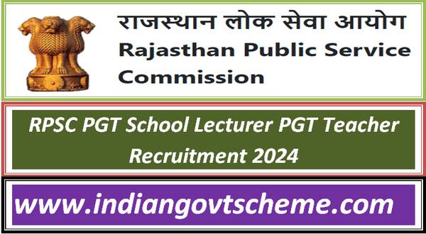 rpsc_pgt_school_lecturer_pgt_teacher_recruitment_2024