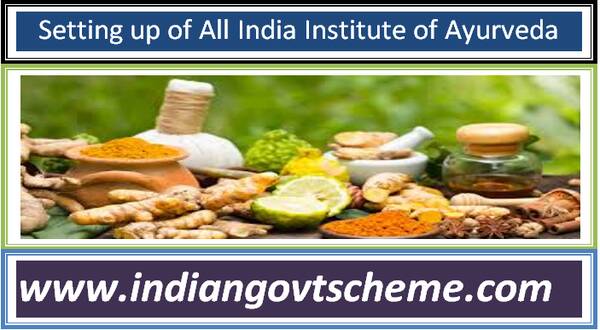 Setting up of All India Institute of Ayurveda