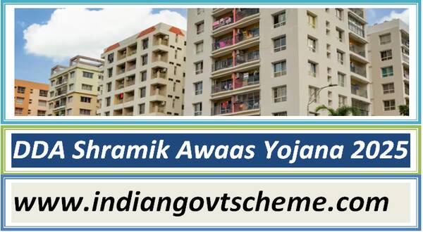 DDA Shramik Awaas Yojana 2025 25% Discount for Registered Workers