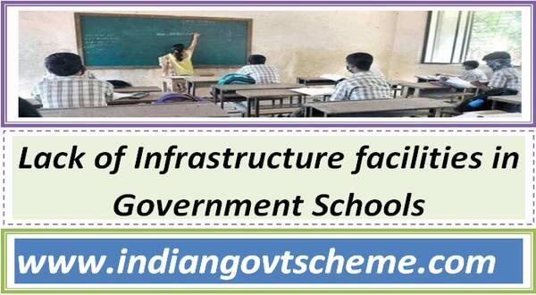 Lack of Infrastructure facilities in Government Schools