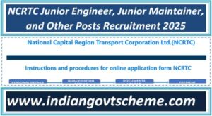NCRTC Junior Engineer, Junior Maintainer, and Other Posts Recruitment 2025 2 ncrtc_junior_engineer_junior_maintainer_and_other_posts_recruitment_2025