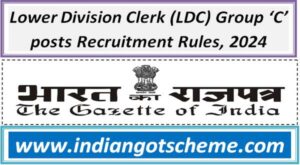 Lower Division Clerk (LDC) Group ‘C’ posts Recruitment Rules, 2024 in Department of Telecommunications 2 lower_division_clerk_ldc_group_‘c’_posts_recruitment_rules_2024