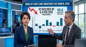 Index of Eight Core Industries (ICI) declined by 0.4 per cent (provisional) in March, 2026 2 index_of_eight_core_industries_ici_declined_by_04_per_cent_provisional_in_march_2026
